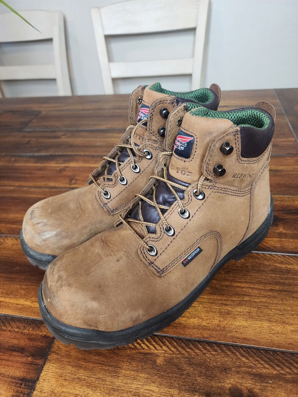 Red Wing King Toe Safety Toe Work Boots | Size 9.5